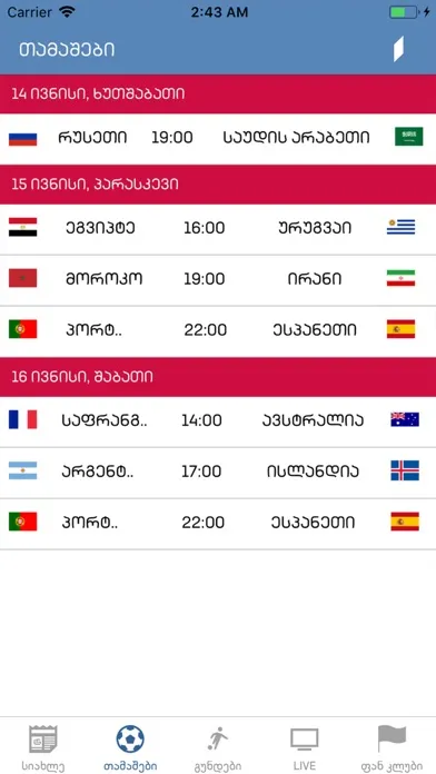 1TV World Cup應用截圖