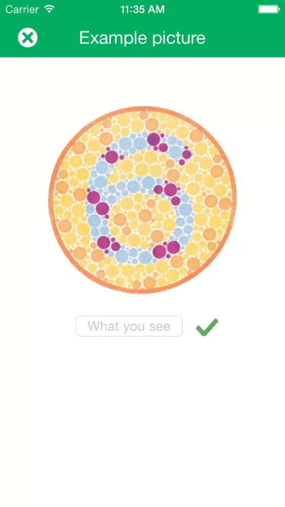Capturas de pantalla de Eye World -- what can the Color blindness see,And Dog see,Magic mirror more