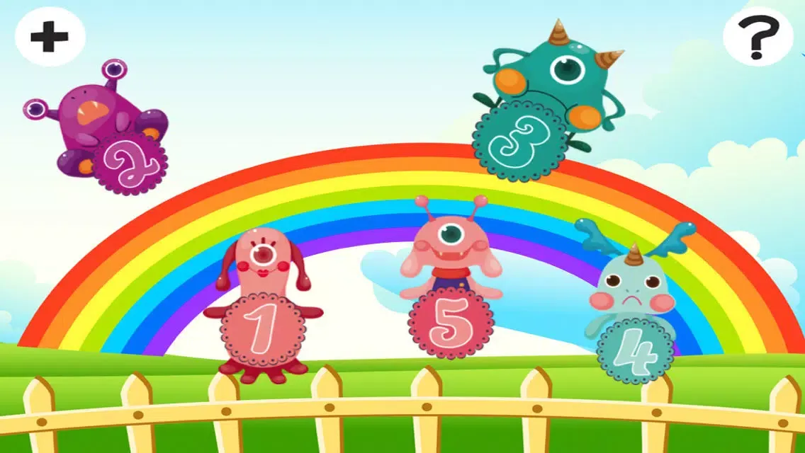 A Fantasy Monsters’ World: Sort By Size Game to Play and Learn for Children Screenshots