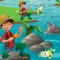 A Fishing Sort By Size Game: Learn and Play for Children