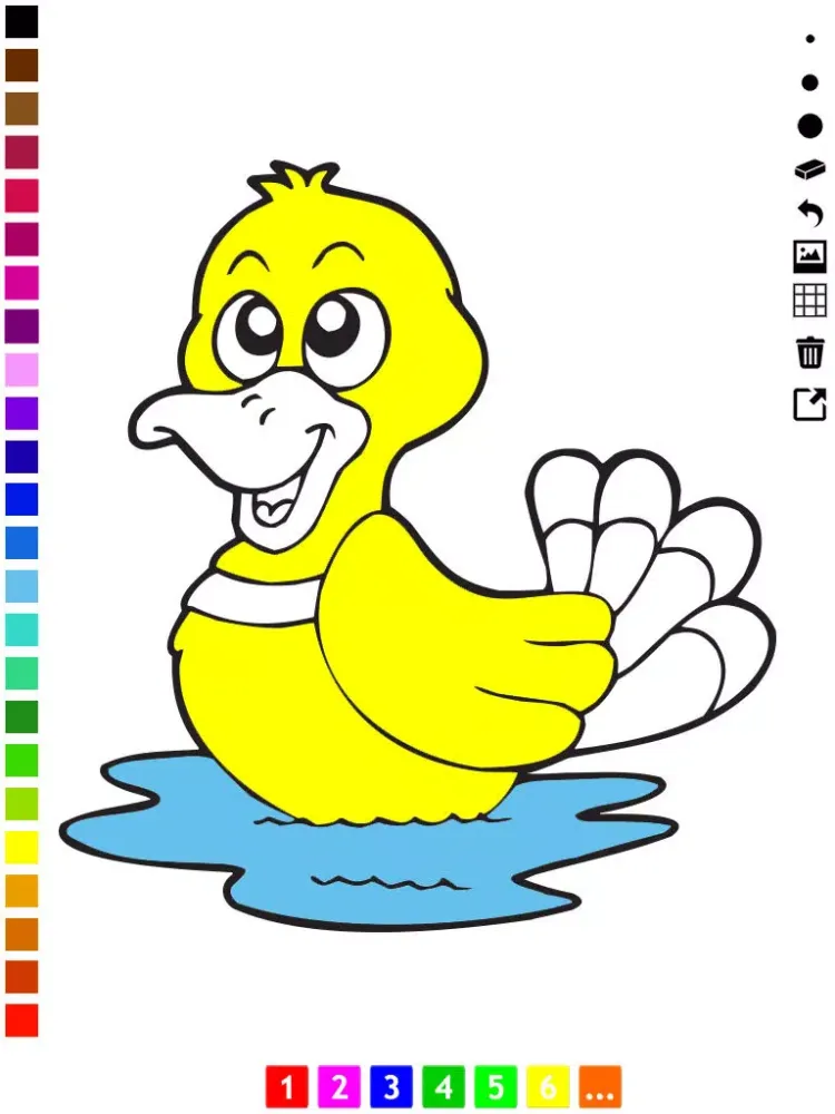 Tangkapan layar A Bird Coloring Book for Kids: Learn to Draw and Color Birds for Pre-School iPad 