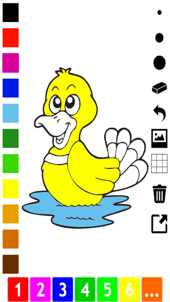 Tangkapan layar A Bird Coloring Book for Kids: Learn to Draw and Color Birds for Pre-School
