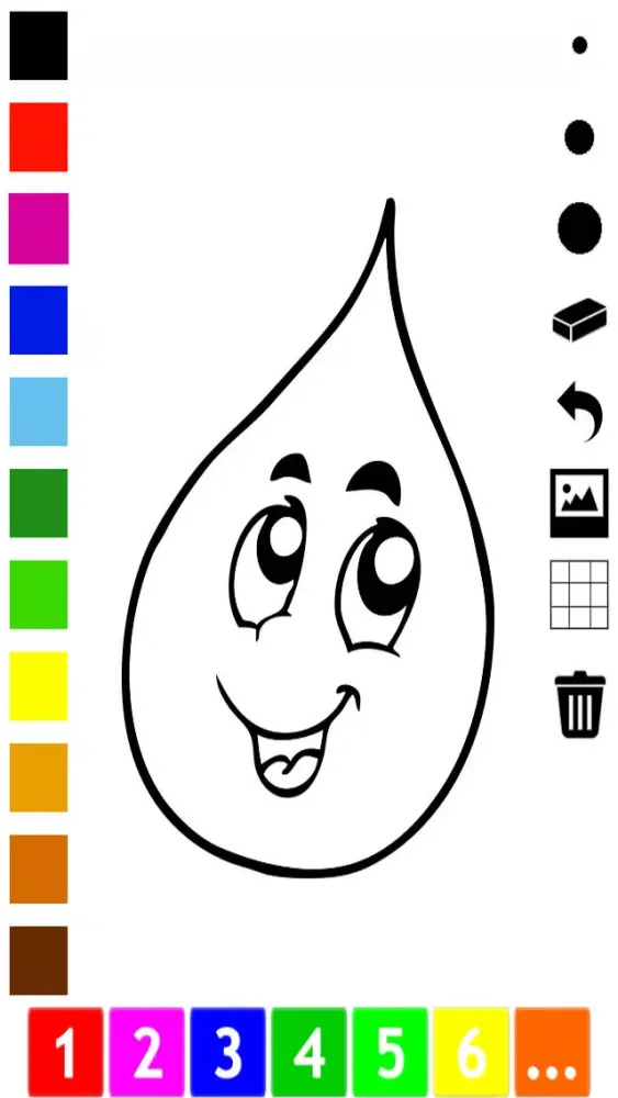 A Weather Coloring Book for Children: Learn to color the world Screenshots