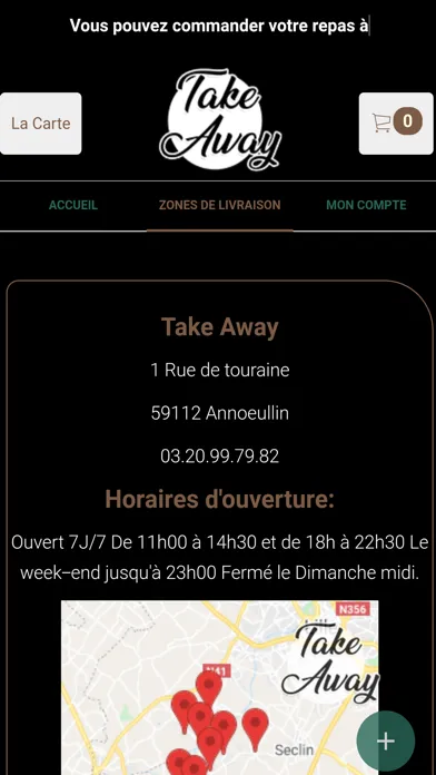 Take Away應用截圖