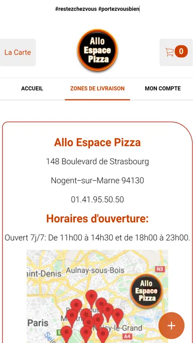 Allo Espace Pizza Screenshots