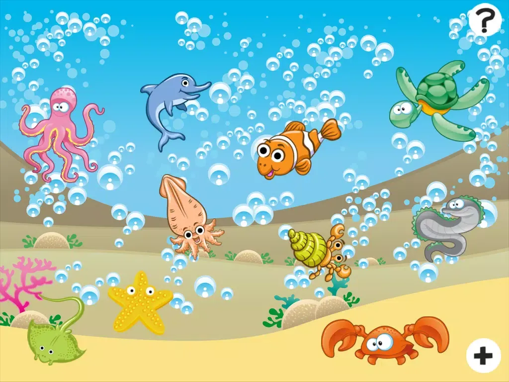 Capturas de tela do An Ocean Counting Game for Children to learn and play with Marine Animals iPad 