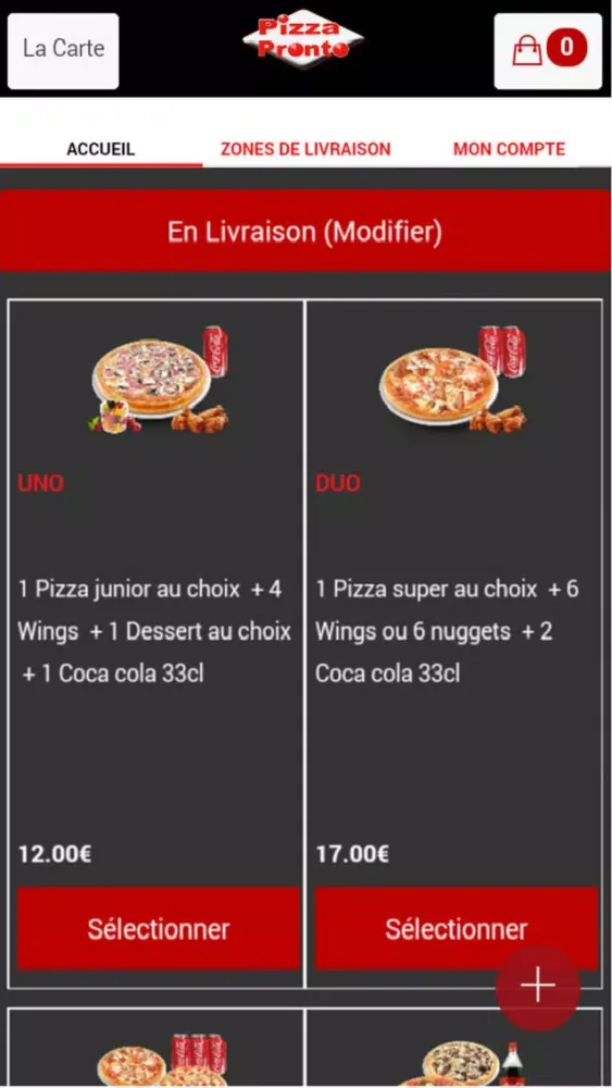 Ảnh chụp màn hình của Pizza Pronto Ris-Orangis