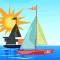 A Find the Shadow Game for Children: Learn and Play with Sailing Boat