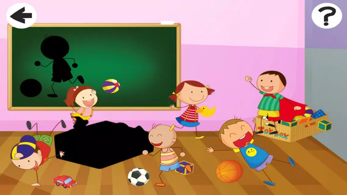 Tangkapan layar A Find the Shadow Game for Children: Learn and Play with School Children