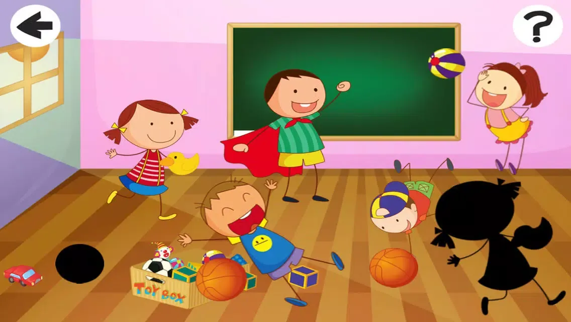 Tangkapan layar A Find the Shadow Game for Children: Learn and Play with School Children