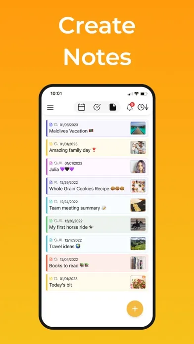 Capturas de pantalla de 24me: Calendar & To-Do List