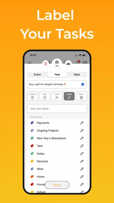 Capturas de pantalla de 24me: Calendar & To-Do List