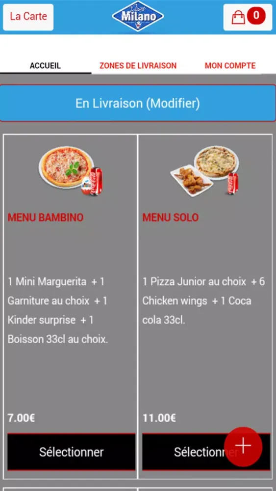 Ảnh chụp màn hình của Milano Pizza Maisons-Alfort