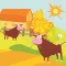 A Sort By Size Game for Children: Learn and Play with Farm Animals