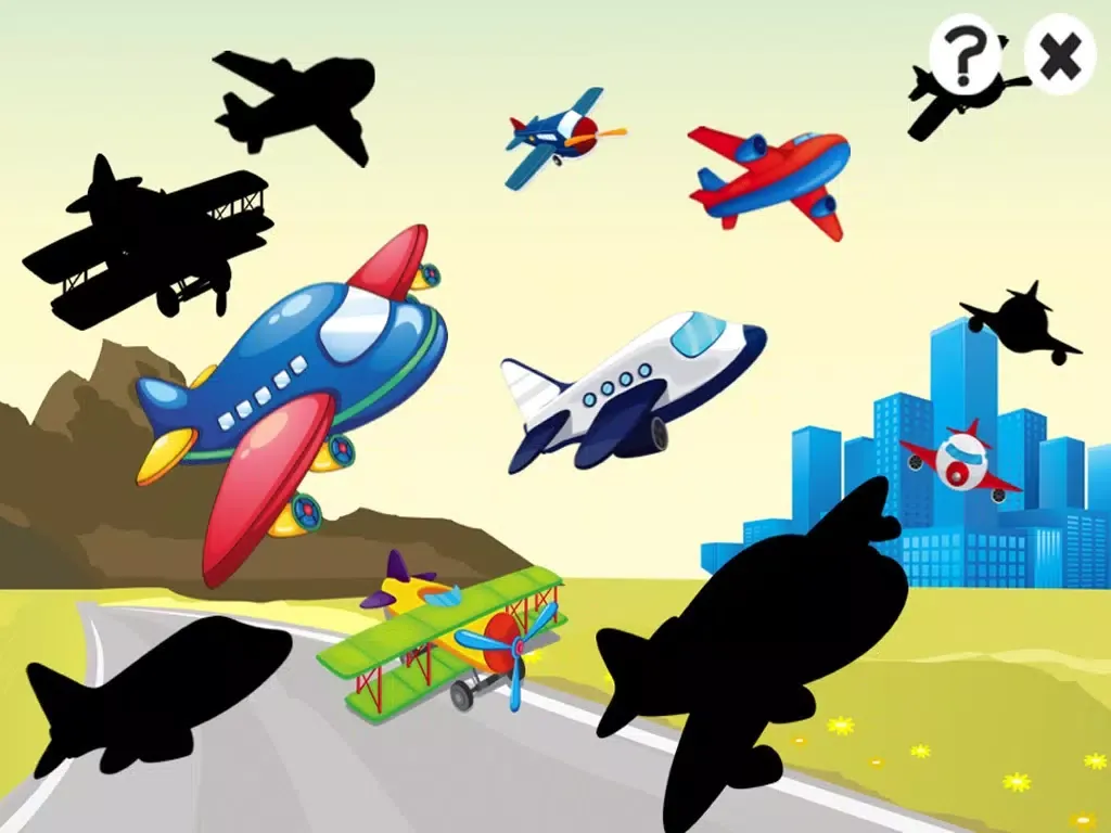 Ảnh chụp màn hình của Airplanes Learning Game for Children Age 2-5: Learn at the Airport iPad 