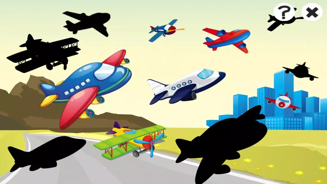 Ảnh chụp màn hình của Airplanes Learning Game for Children Age 2-5: Learn at the Airport