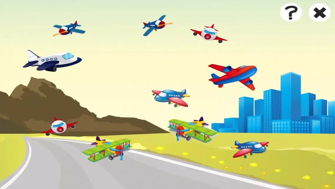 Ảnh chụp màn hình của Airplanes Learning Game for Children Age 2-5: Learn at the Airport