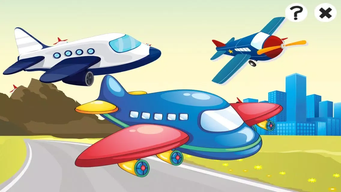 Ảnh chụp màn hình của Airplanes Learning Game for Children Age 2-5: Learn at the Airport