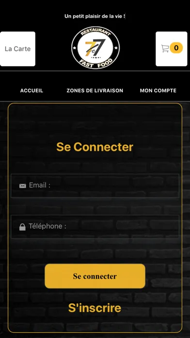 Capturas de tela do LE 77