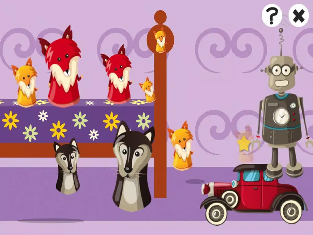 Awesome Toys and Dolls: a Game to learn and play for Children iPad  سکرین شاٹس