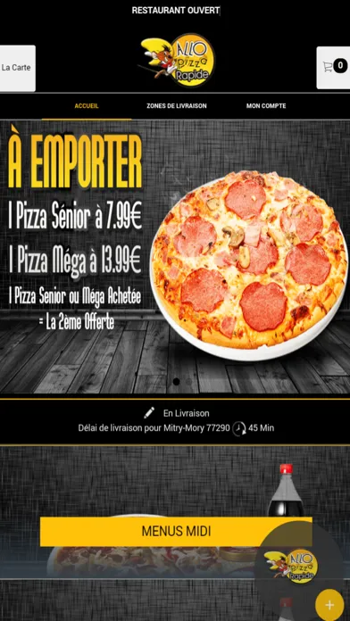 Capturas de pantalla de Allo Pizza Rapide Mitry