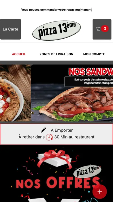 Allo Pizza Express應用截圖