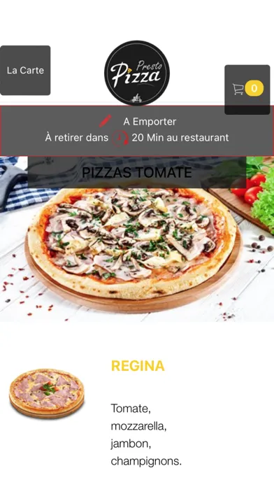 Tangkapan layar PRESTO PIZZA PONT AUDEMER
