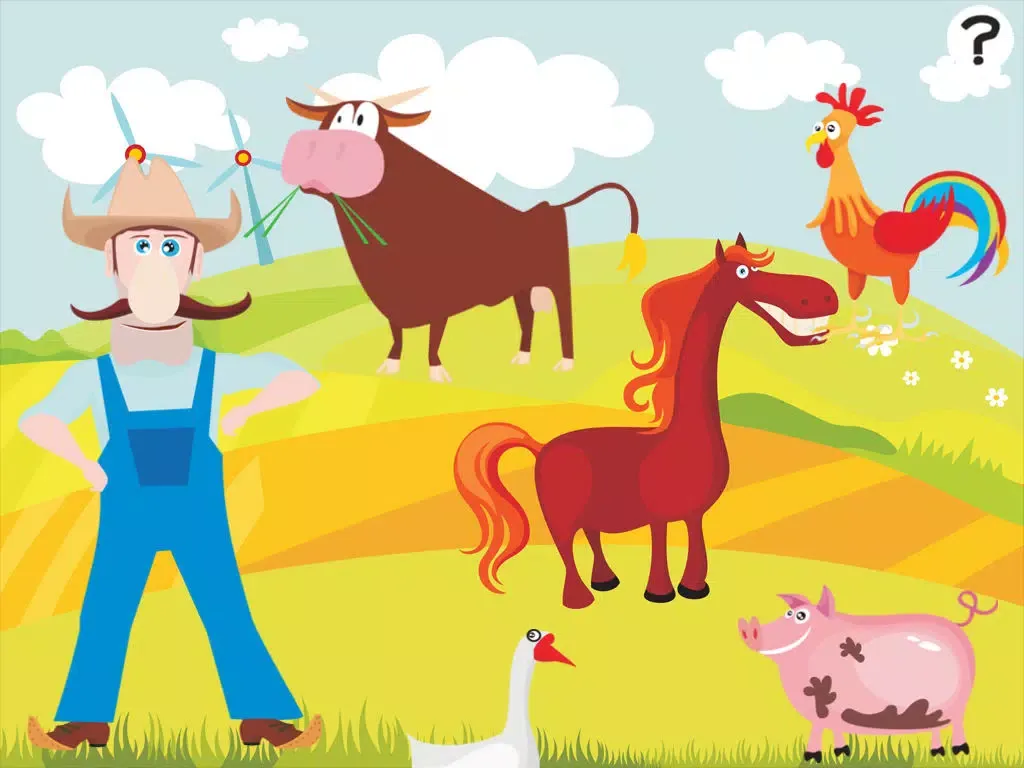 Captures d'écran de Animal farm game for children age 2-5 for kindergarten iPad 