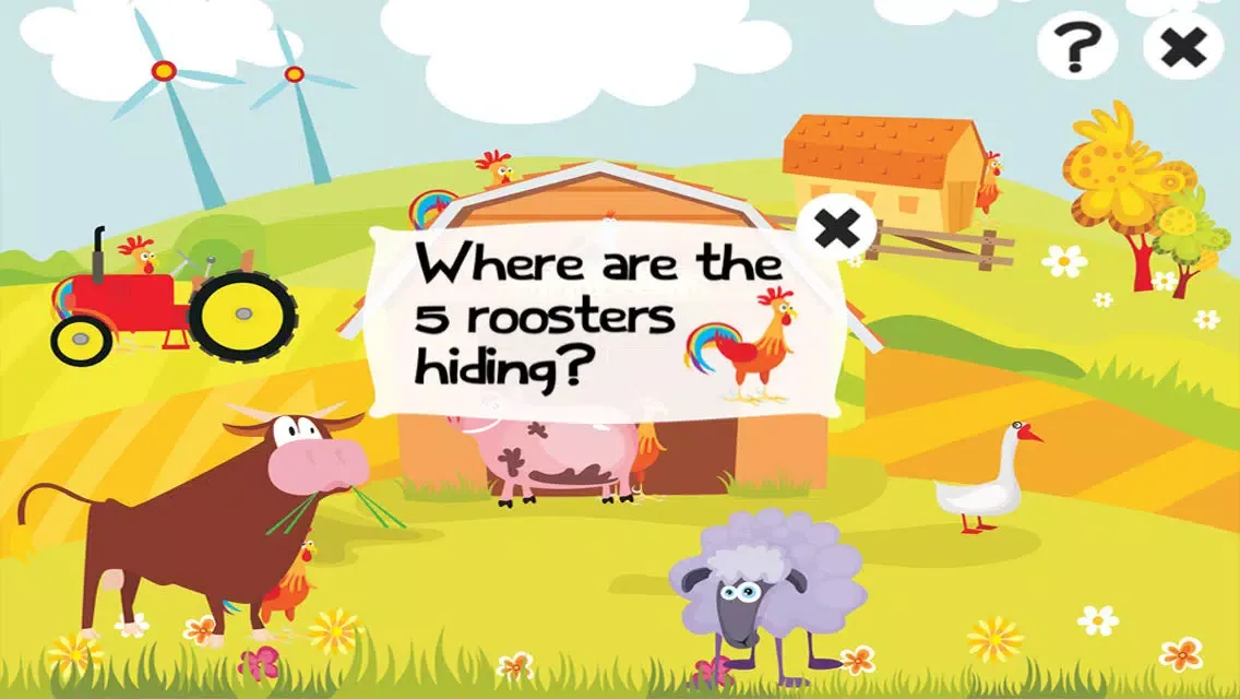 Captures d'écran de Animal farm game for children age 2-5 for kindergarten