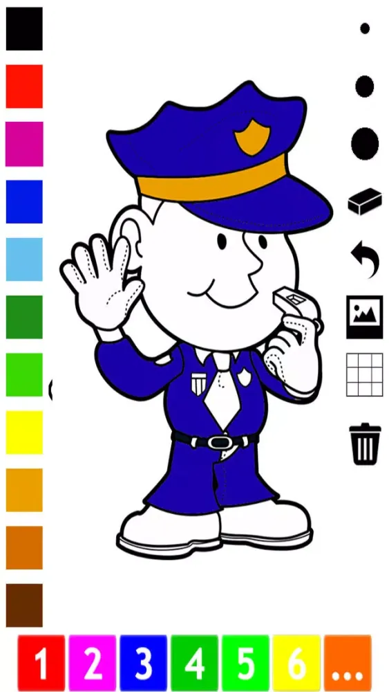 صور A Coloring Book of Occupations for Children: Learn to draw and color your dream job