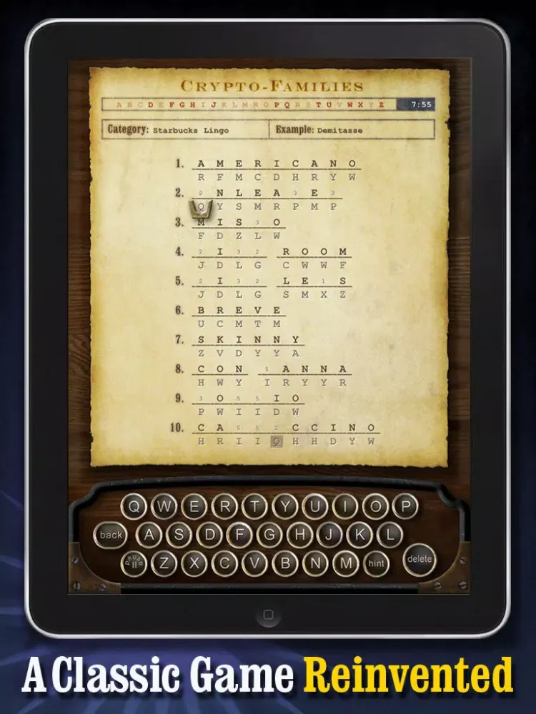 Tangkapan skrin Crypto-Families HD iPad 