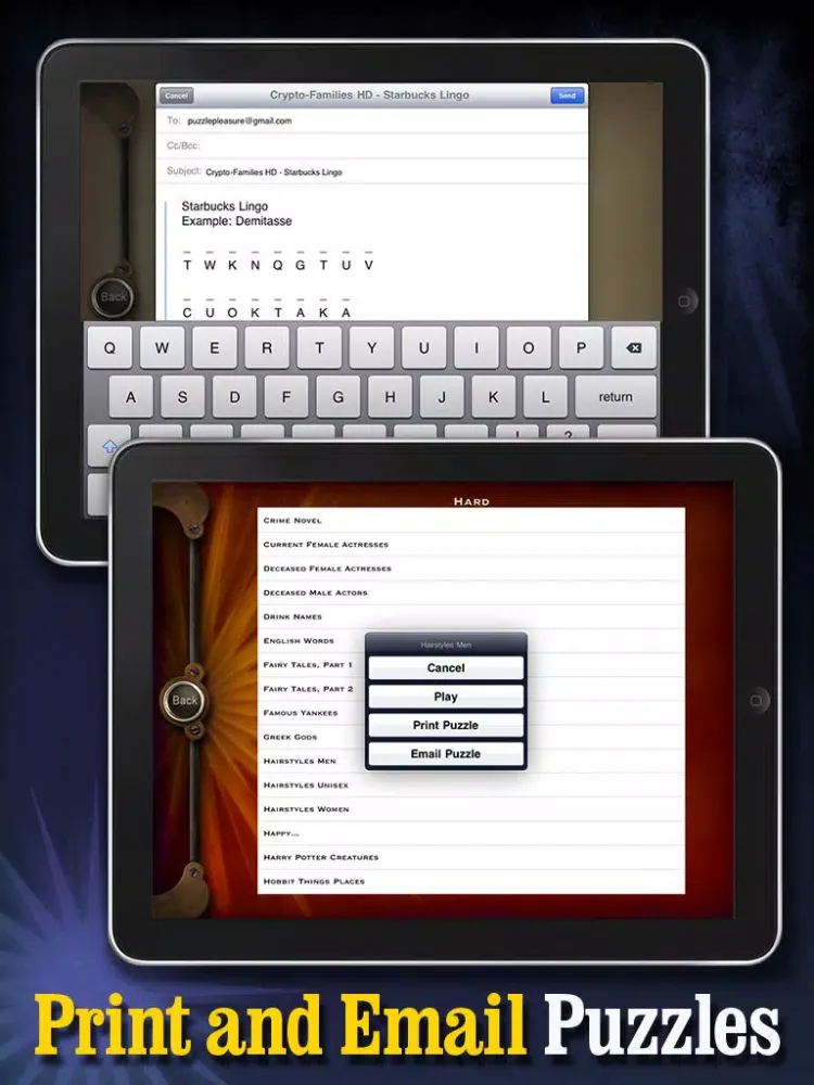 Tangkapan skrin Crypto-Families HD iPad 
