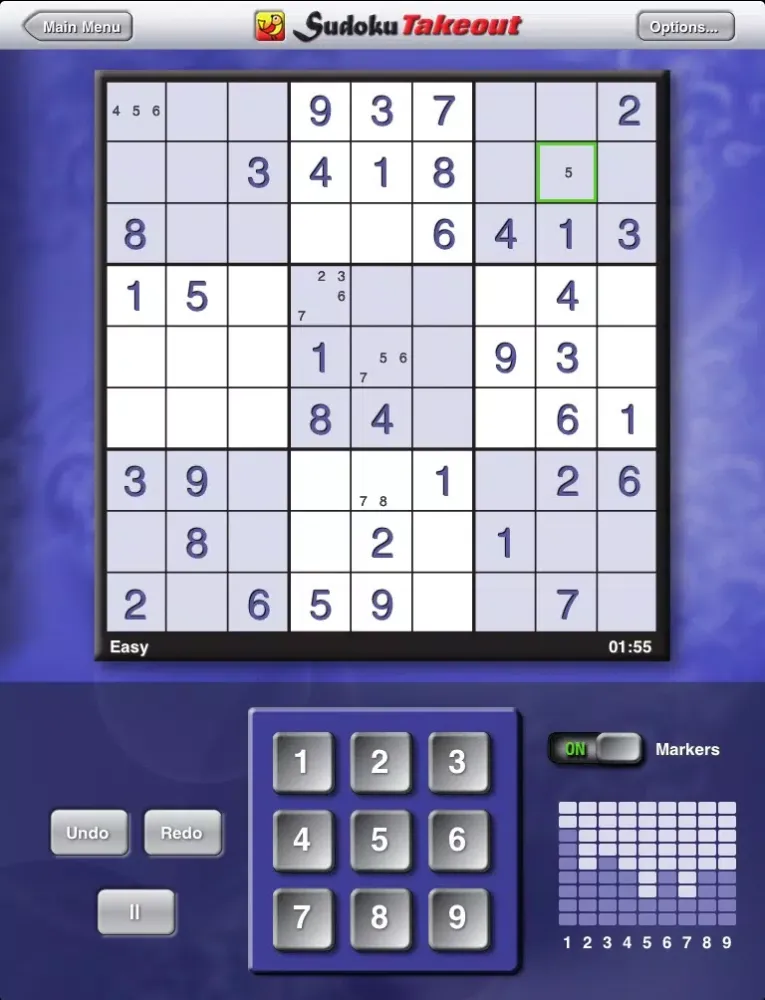 Sudoku Takeout Lite iPad  স্ক্রিনশট