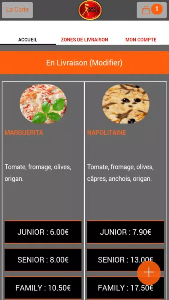 ภาพหน้าจอของ Top Pizza Lyon