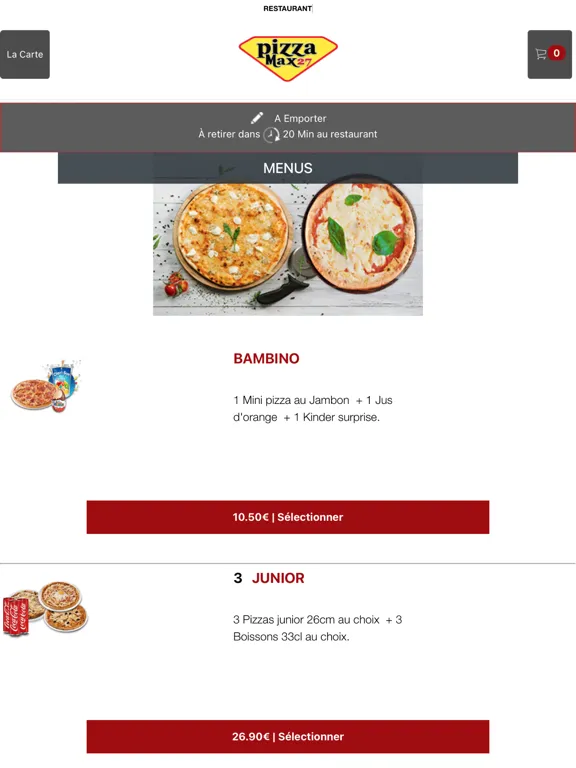 Pizza Max 27 iPad  スクリーンショット