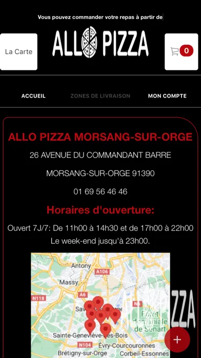 Скриншоты ALLO PIZZA MORSANG-SUR-ORGE