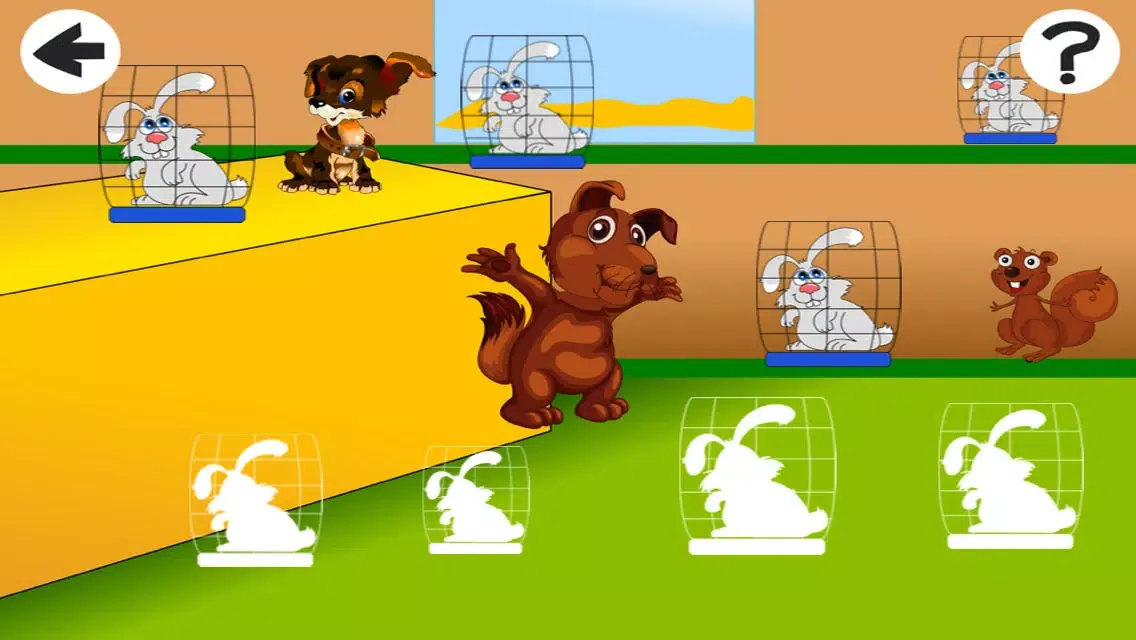 A Sort By Size Game for Children: Learn and Play with Pets Screenshots