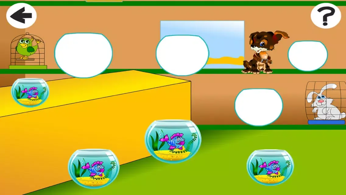 A Sort By Size Game for Children: Learn and Play with Pets Screenshots