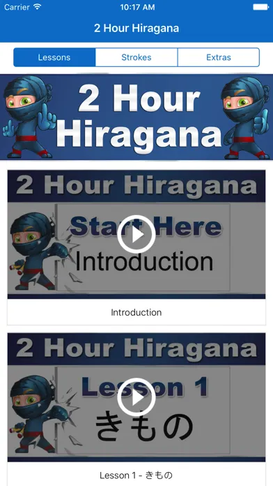 2 Hour Hiragana स्क्रीनशॉट