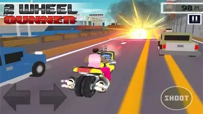 2 Wheel Gunner - Free 3D Ride by Shooting Game স্ক্রিনশট