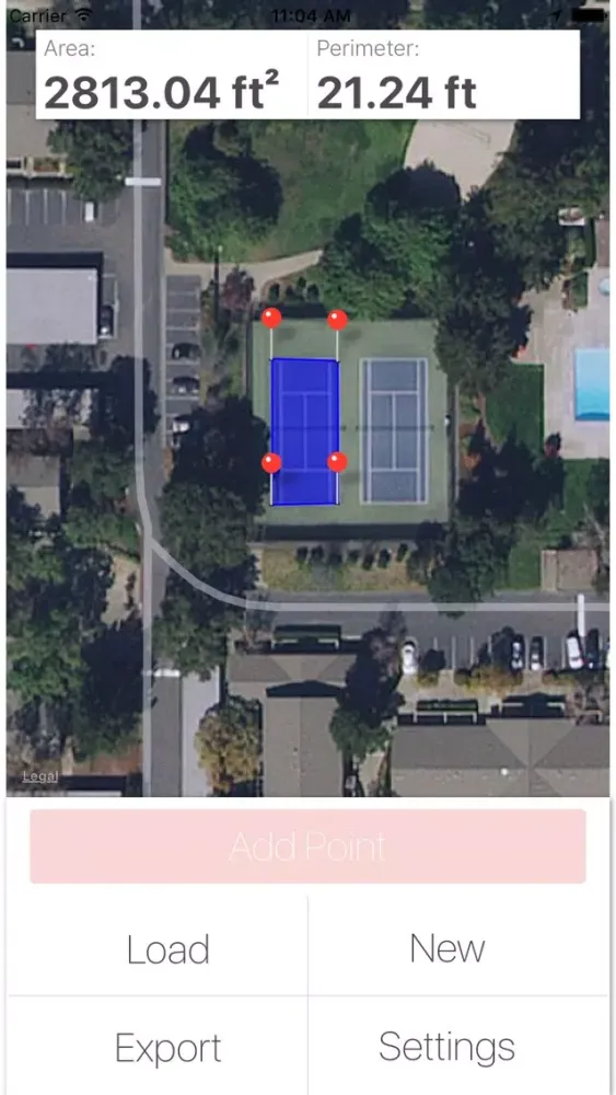 Captures d'écran de i Area Calc