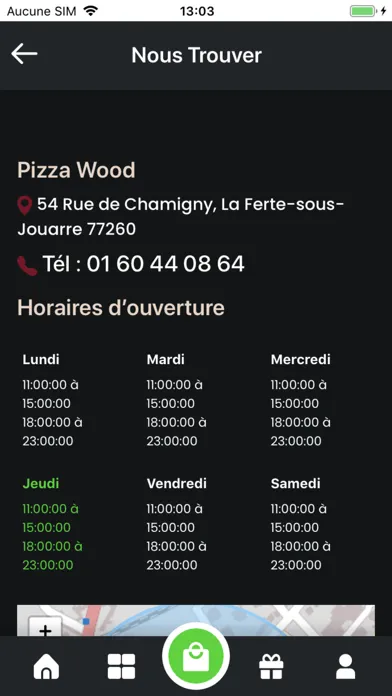Screenshot di Pizza Wood