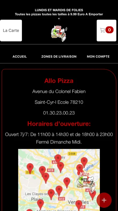 Allo Pizza Plus Saint-Cyr Screenshots