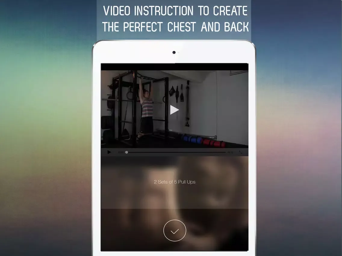 30 Day Chest and Back Challenge for Upper Body Workout iPad  سکرین شاٹس