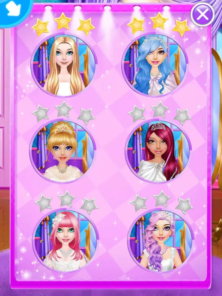 Zrzuty ekranu Princess wedding challenge - Makeup iPad 