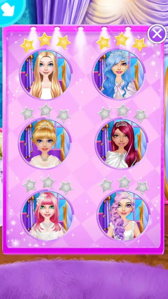 Zrzuty ekranu Princess wedding challenge - Makeup