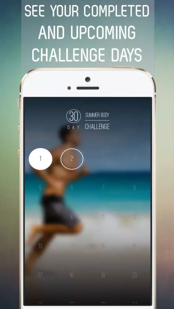 Captures d'écran de 30 Day Summer Body For Men Challenge for Beach Muscles