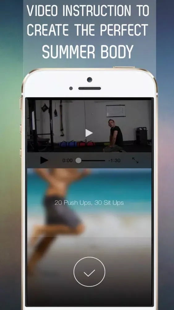 Captures d'écran de 30 Day Summer Body For Men Challenge for Beach Muscles