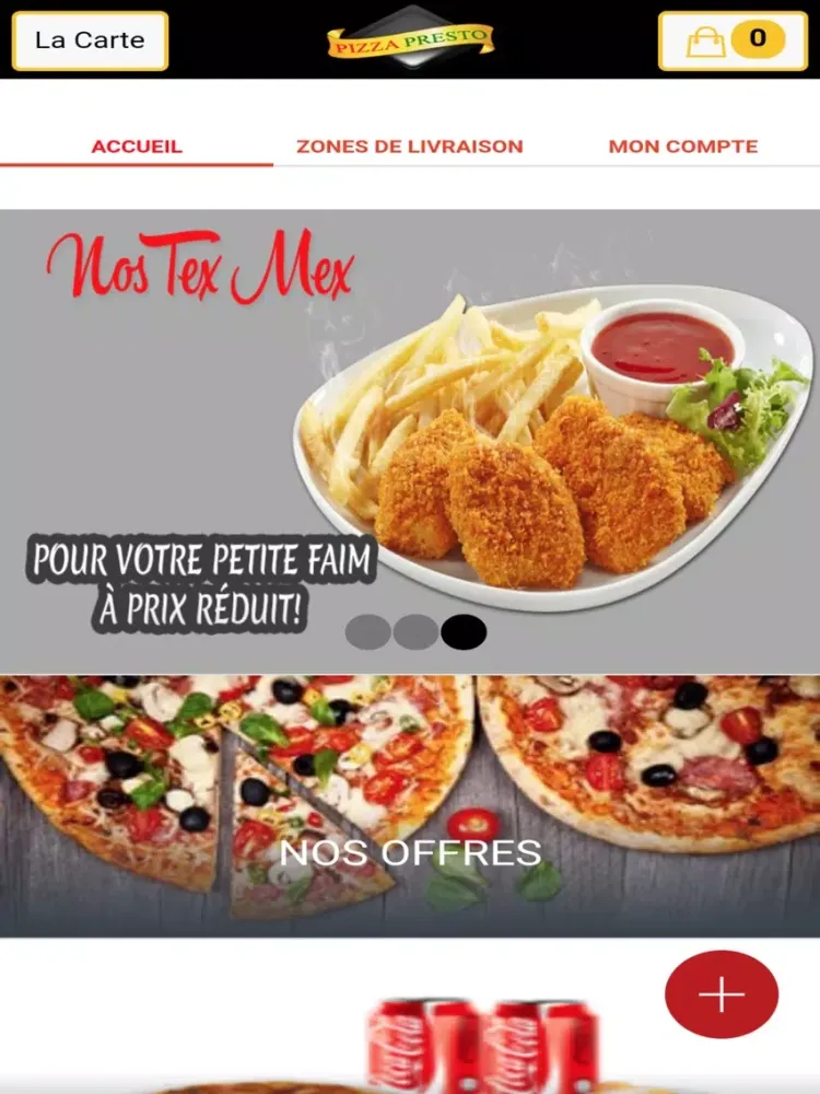 Ảnh chụp màn hình của Pizza Presto honfleur iPad 