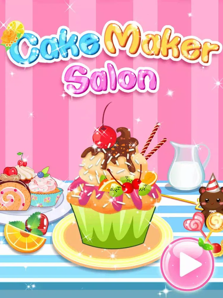 Cake Maker Salon - Gourmet Time iPad 应用截图